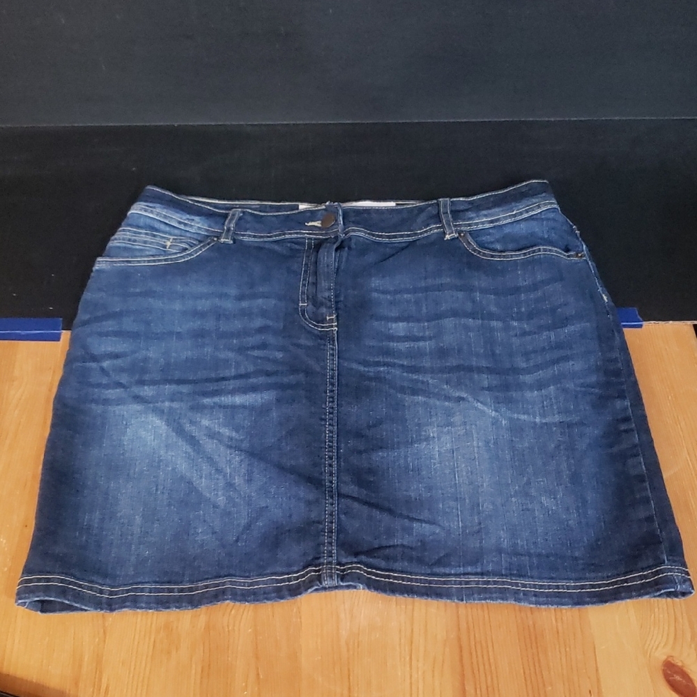Santa Barbara Denim Blue Skirt
